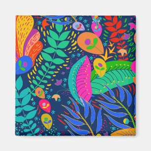 Hawaiianischer tropischer Dschungel Magnet