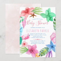 Hawaiianischer tropischer rosa Blumenkranz Baby-Pa
