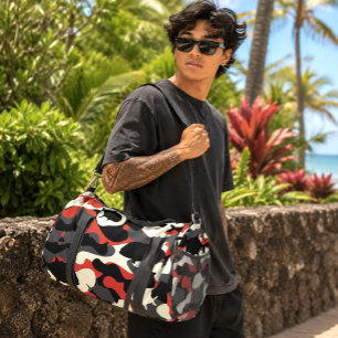Hawaiianischer Ulua-Patio-Trevally-Tarnung Duffle Bag