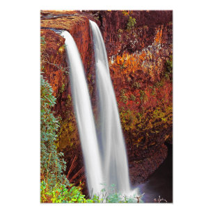 Hawaiianischer Wasserfall Fotodruck