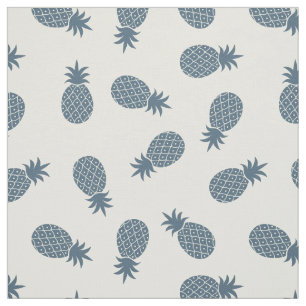 Hawaiianisches Ananas Muster tropisches Design Stoff