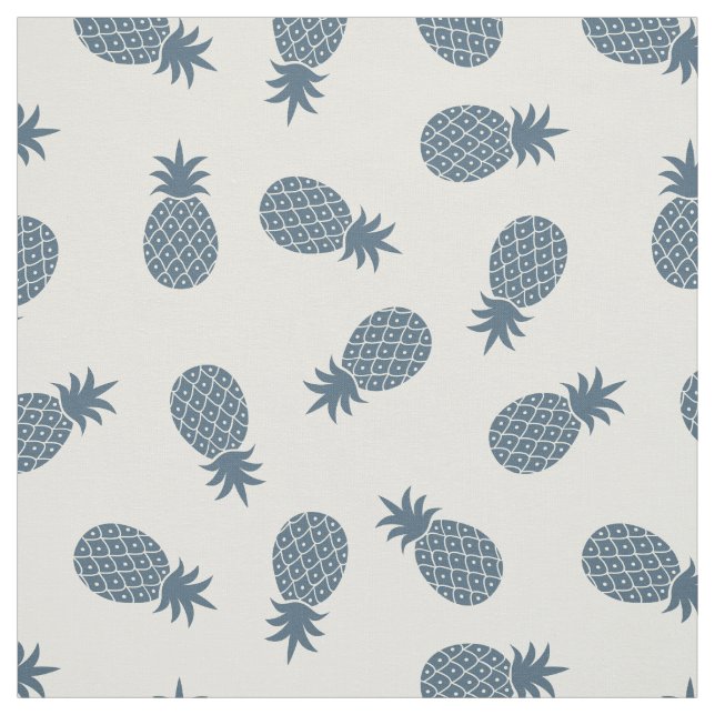 Hawaiianisches Ananas Muster tropisches Design Stoff (Muster)