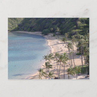Hawaiianisches Paradies Postkarte
