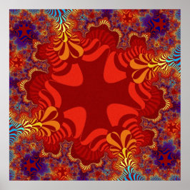 Hawaiianisches Rotkreuz Poster