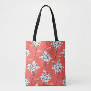 Hawaiianisches Shirt, doodle Palmen Muster.