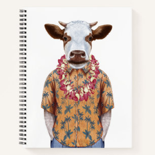 Hawaiianisches Shirt Notizbuch
