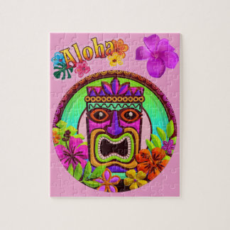 Hawaiianisches Tiki-Puzzle Puzzle