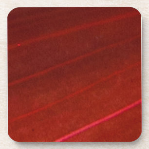 Hawaiianisches variegiertes rotes Leaf 4 Untersetzer