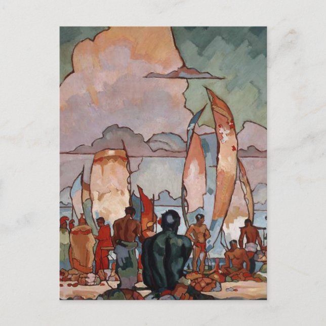 'Hawaiians' - Arman Manookian Postcard Postkarte (Vorderseite)