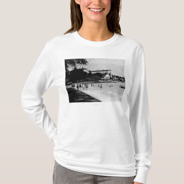 HawaiiBeachfront Szene PhotographHawaii T-Shirt (Vorderseite)