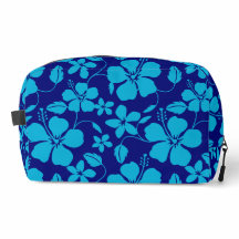 HAWAIIISCHER HULA (HIBISKUS) DUNKELBLAU/HELLBLAU
