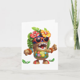 Hawaiin Shirt Typ Einladung