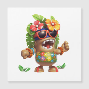 Hawaiin Shirt Typ Magneteinladung