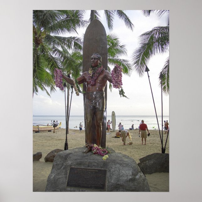 HAWAII'S DUKE KAHANAMOKU POSTER (Vorne)