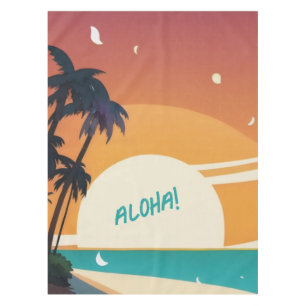 Hawaiisch/Aloha/Tropical/Strand Tischdecke