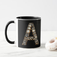 Hawaiisch-Polynesischer Aloha Letter A Custom Init