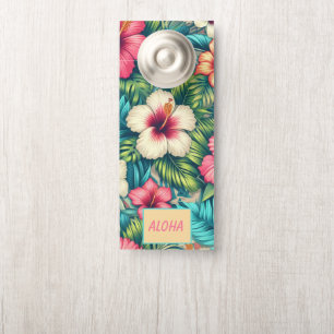 Hawaiisch/tropisch Türanhänger