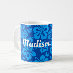 Hawaiische Blumen-Tasse Kaffeetasse