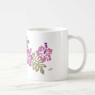 Hawaiische Hibiskus-Kaffee-Tasse Kaffeetasse