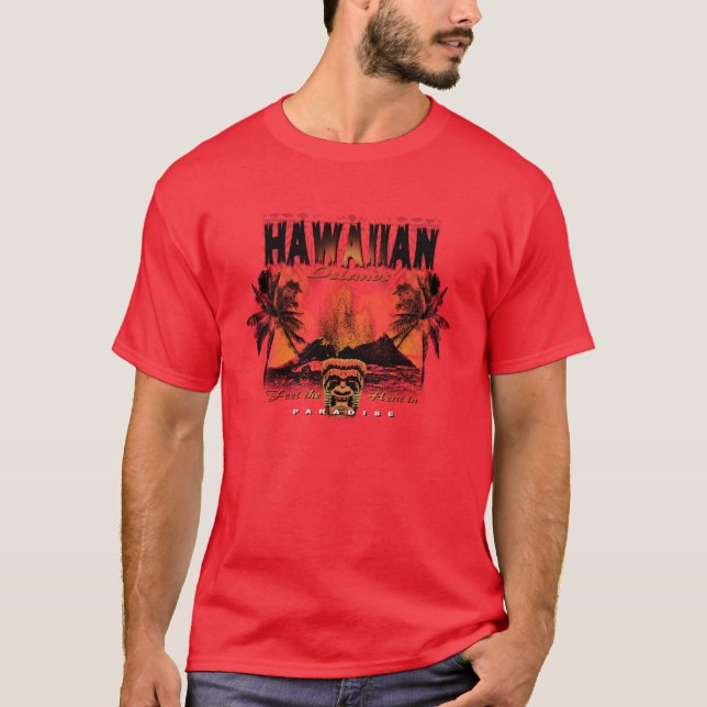 hawaiische Hitze T-Shirt (Vorderseite)