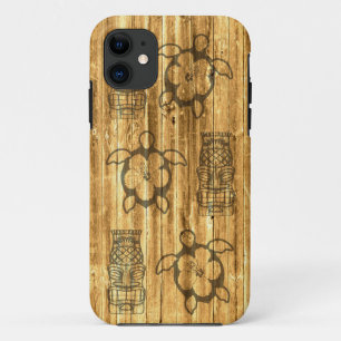 Hawaiische Honu und Tiki Maske Case-Mate iPhone Hülle