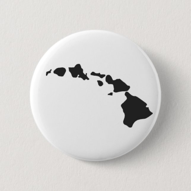 Hawaiische Insel-Kettenknopf Button (Vorderseite)