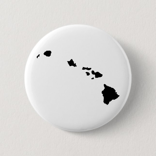 Hawaiische Inseln Button (Vorderseite)