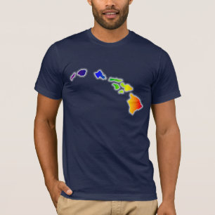 Hawaiische Inseln - Hawaii T-Shirt