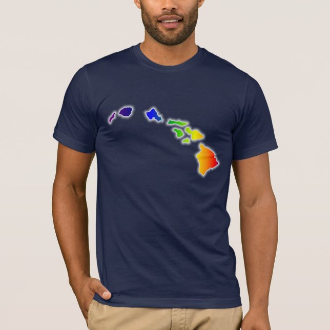 Hawaiische Inseln - Hawaii T-Shirt (Vorderseite)