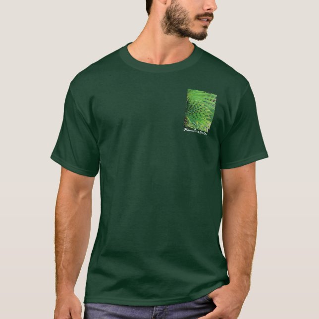 Hawaiische Palmen T-Shirt (Vorderseite)