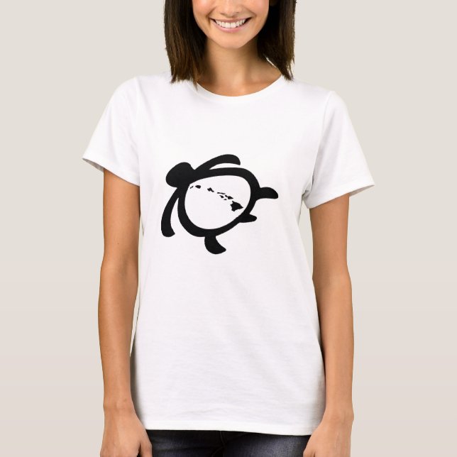 Hawaiische Schildkröte T-Shirt (Vorderseite)