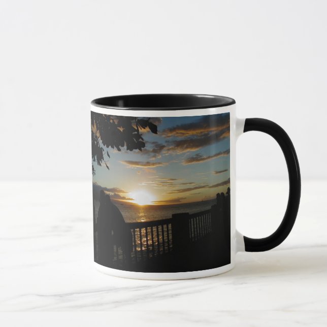 Hawaiische Sonnenuntergang Tasse (Rechts)