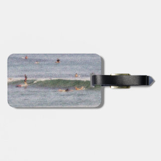Hawaiische Surfer Waikiki des Gepäckanhängers Gepäckanhänger
