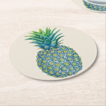 Hawaiische tropische Ananas-Untersetzer