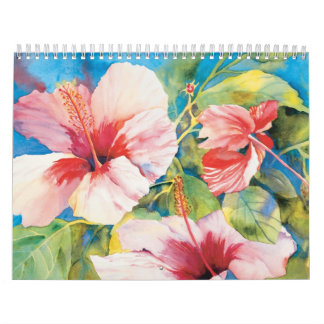 Hawaiischer Blumenkalender Kalender