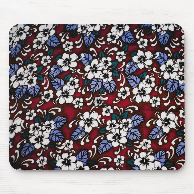 Hawaiischer Druck Mousepad (Vorne)