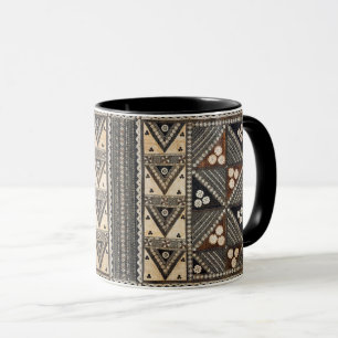 Hawaiischer Hochzeittapa-Stoff Tasse
