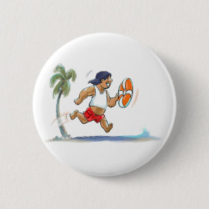 hawaiischer Leibwächter Button