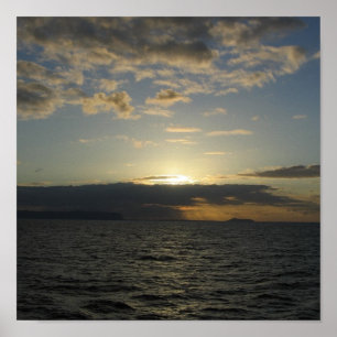 HAWAIISCHER SONNENUNTERGANG POSTER