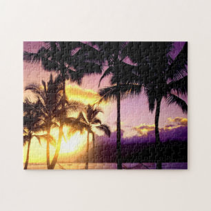 Hawaiischer Sonnenuntergang Puzzle