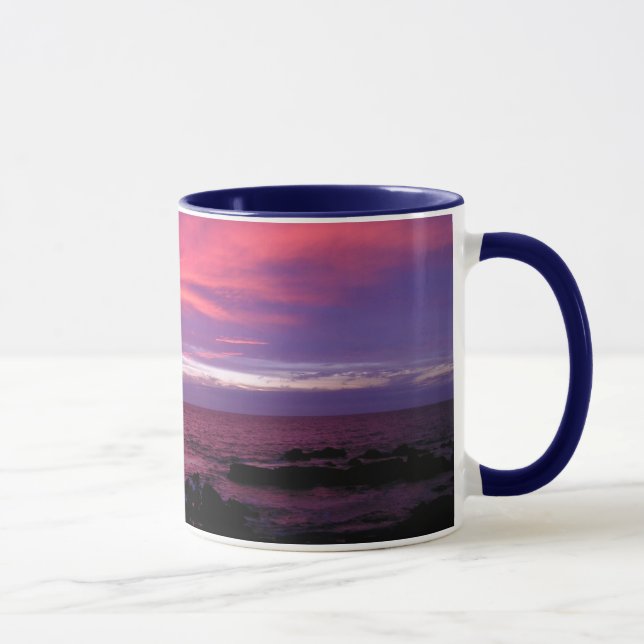 Hawaiischer Sonnenuntergang Tasse (Rechts)