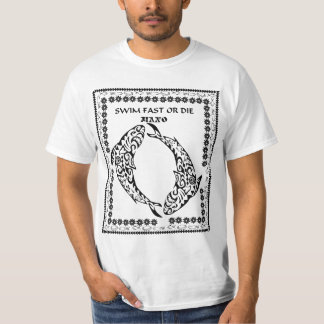 Hawaiischer Stammes- Haifisch-T - Shirt