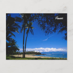 Hawaiischer Strand Postkarte
