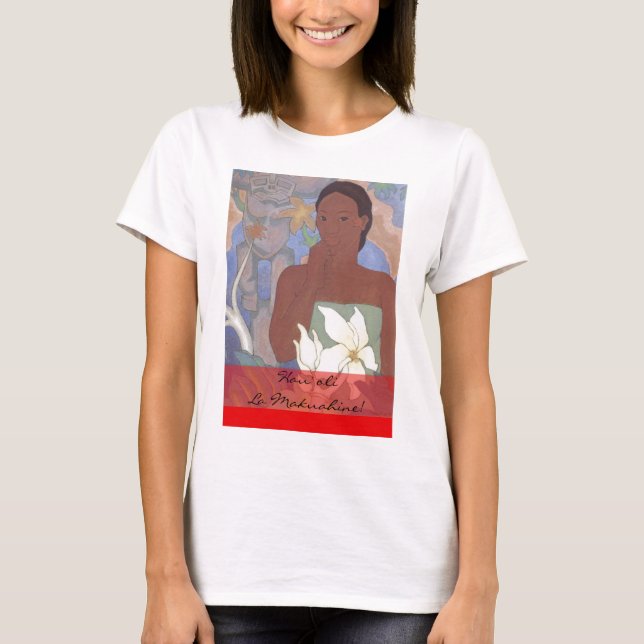 Hawaiischer T - Shirt der Mutter Tages (Vorderseite)