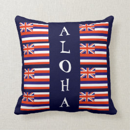 Hawaiisches Art-Aloha Staats-Flaggethrow-Kissen Kissen