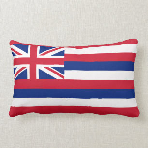 Hawaiisches Flaggenkissen Lendenkissen