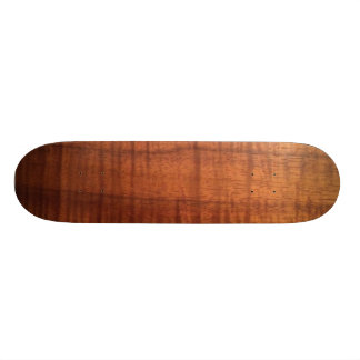 Hawaiisches Koa hölzernes Entwurfs-Skateboard Skateboard