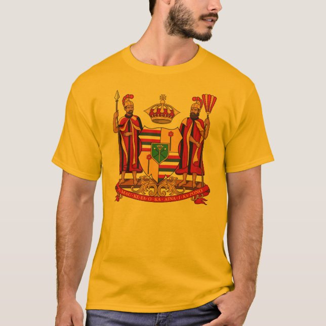 Hawaiisches Königreich T-Shirt (Vorderseite)