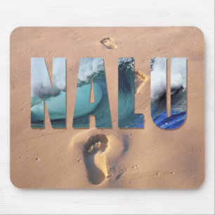 Hawaiisches "Nalu" (Brandung) Mousepad