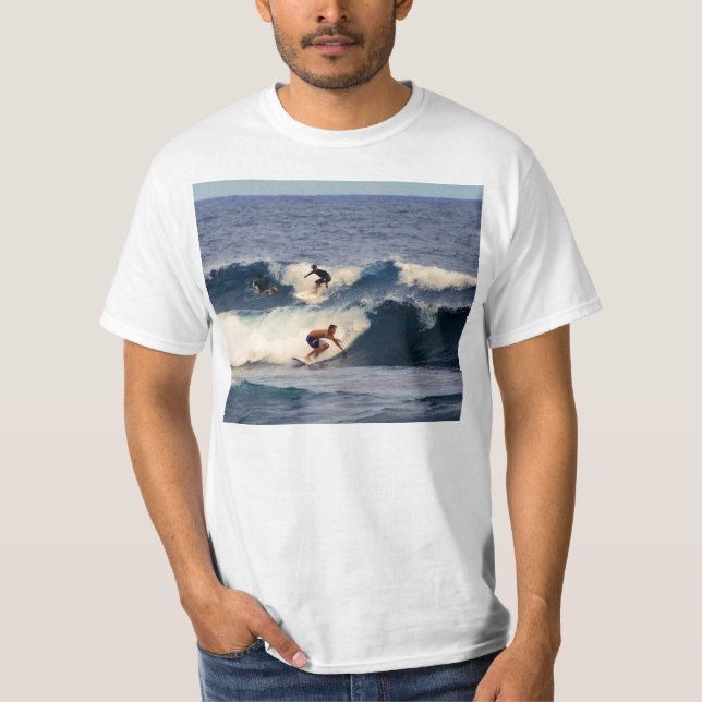 Hawaiisches Surfers-Shirt T-Shirt (Vorderseite)